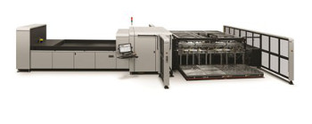 The new HP Scitex 15000 Corrugated Press offers converters and display makers the ability to print direct to corrugated media as well as short-run and versioning capabilities